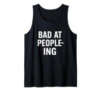 Ansia Sociale Divertente Che Dice Male alle Persone introverse Canotta