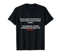 Ansia Sociale - È Solo Una telefonata... Pizza ad omicidio Maglietta