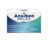 Pool Pharma Integratore Ansiben Relax per ansia e stress 30 compresse