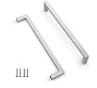 ANSIEDIO 2 pezzi Maniglie per Mobile Acciaio Inox Maniglie Armadio Maniglie per Cucina Distanza Fori 224 mm