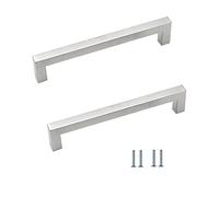 ANSIEDIO 2 pezzi Maniglie per Mobile Acciaio Inox Maniglie Armadio Maniglie per Cucina Distanza Fori 160 mm