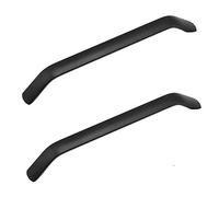 ANSIEDIO 2 Pezzi Maniglie per Mobili da Cucina 160 mm, Moderni Lega di Alluminio Maniglia per Armadio, Cassetti, Porte, Cameretta, Armadi (Nero)