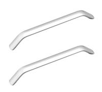 ANSIEDIO 2 Pezzi Maniglie per Mobili da Cucina 160 mm, Moderni Lega di Alluminio Maniglia per Armadio, Cassetti, Porte, Cameretta, Armadi (Argento)