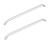 ANSIEDIO 2 Pezzi Maniglie per Mobili da Cucina 320 mm, Moderni Lega di Alluminio Maniglia per Armadio, Cassetti, Porte, Cameretta, Armadi (Argento)