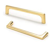 ANSIEDIO Maniglie per Mobili da Cucina in Lega di Zinco Distanza Fori 224 mm Maniglie per Armadietti, Cassetti, Armadi, Porte (2 pezzi)