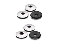 ANSIEDIO Rondelle di tenuta incollate in neoprene EPDM e acciaio inossidabile, Rondelle Sigillate in EPDM per Viti