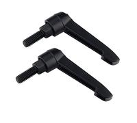 ANSIEDIO Viti Maniglia di Serraggio, Maniglie a Leva di Bloccaggio,Manico Regolabile di Filettatura Esterna M12*63mm,2 pcs