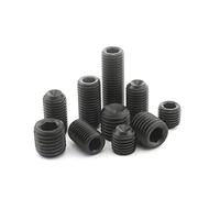 ANSIEDIO Viti Senza Testa Nere M10 Viti a Brugola Viti a Testa Esagonale a Tazza in Acciaio al Carbonio, M10×30mm,20 pcs
