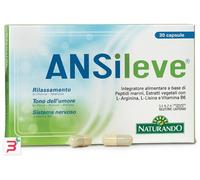 Naturando Ansileve Integratore Alimentare, 30 Capsule