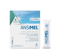 Ansimel - Integratore per Ansia e Stress - con Melissa, Tiglio e Biancospino - Favorisce il Rilassamento e il Benessere Mentale - Con Esosomi Vegetali - 20 Stick da 10 ml