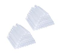 ANSIO 4105 Bastoncini di Colla a Caldo, Trasparente, 7mm x 100mm - Pack of 100