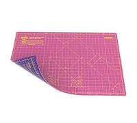 ANSIO Tappetino da Taglio Autorigenerante A3 Double Sided 5 Strati - Quilting, Cucito,Tessuto e Papercraft - Imperiale/Metrico 17 Pollici x 11 Pollici / 42 cm x 27 cm - Super Rosa/Viola Reale