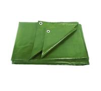 ANSIO Telone di copertura impermeabile da 3 m x 4 m, grande, telo di copertura multiuso con protezione UV, resistente alle intemperie e al gelo, con occhielli rinforzati, verde