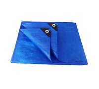 ANSIO Telone di copertura impermeabile da campeggio, 2 x 3 m, multiuso, con protezione UV, resistente alle intemperie e al gelo, con occhielli rinforzati, blu