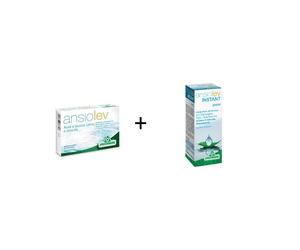 ansiolev 45 compresse specchiasol + ansiolev instant gocce