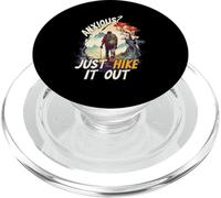 Ansioso? Basta fare una passeggiata fuori Camper Ansia Escursionismo Introverso PopSockets PopGrip per MagSafe