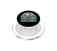 Ansioso Ma Ancoraggio Nautico Ancoraggio Oceano Salute Mentale PopSockets PopGrip per MagSafe