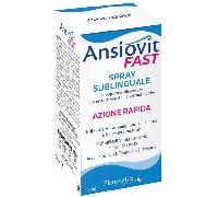 Ansiovit Pharmalife Fast Spray Sublinguale per Ansia e Stress 30 ml
