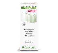 Ansiplus® Cardio Stardea 50ml | Con Passiflora E Melissa - Per La Funzione Cardiaca, Il Benessere Mentale E Il Controllo Dello Stress