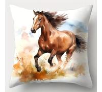 ANSIWEIGO Set di filati artigianali per progetti rilassanti per la casa, kit fai da te con cuscino a punto smirne, 43 x 43 cm, set di filati con federa, idea regalo per amanti del fai da te