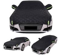 Ansixeay Half Car Cover Top for Mazda 323 V F 1994-1997 Windshield Snow Cover, Hail Protector Sunroof for Dustproof Sunproof Waterproof, Car Cover for All Weather.