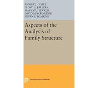 Ansley Johnson Coale L. A. Fallers Aspects of the Analysis o (Copertina rigida)