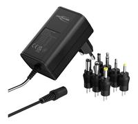 Ansmann 1201-0021 Alimentatore a spina regolabile 12 V/DC, 9 V/DC, 7.5 V/DC, 6