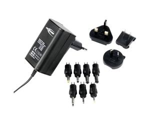Ansmann 1209-0000 Alimentatore a spina regolabile 3 V/DC, 4.5 V/DC, 5 V/DC, 6