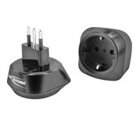 Ansmann 1250-0035 Adattatore da viaggio EU to IT