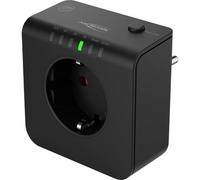 ANSMANN Timer, presa a risparmio energetico, presa timer compatta con conto alla rovescia, decorazione natalizia, senza consumo in standby, nero, 3680 W, per interni