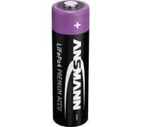 Ansmann 1300-0021 Lithium-Eisenphosphat Akku Mignon AA 500 mAh Batteria ricaric