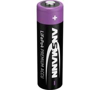 Ansmann 1300-0021 Lithium-Eisenphosphat Akku Mignon AA 500 mAh Batteria ricaric