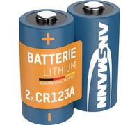 Ansmann 1510-0023 CR17335 Batteria per fotocamera CR-123A Litio 1375 mAh 3 V 2
