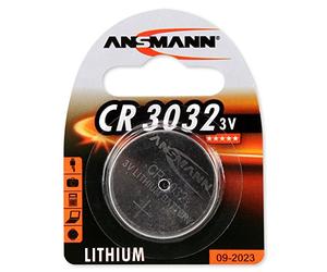 Ansmann 1516-0013 - Pila a bottone al litio CR 3032 - 3 V 10 pezzi argento