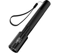 ANS 1600-0145 - Torcia LED T150 futura, 150 lm, nero, 2 batterie AA (Mignon)