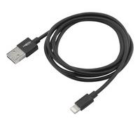 ANS 1700-0078 - Cavo dati/ricarica USB A maschio > Lightning, nero 1,2 m.