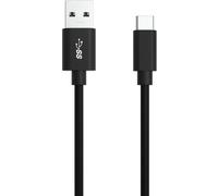Ansmann 1700-0080 Cavo USB USB 3.2 Gen1 Spina USB-A, Spina USB-C® 1.20 m Nero S