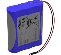Ansmann 2447-3031-60 Pacco batteria 3x 18650 3S1P con cavo Li-Ion 10.8 V 2600