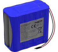 Ansmann 2447-3035-60 Pacco batteria 8x 4S2P Akkupack 8x 18650 Kabel Li-Ion 14.