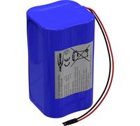 Ansmann 2447-3036-20 Pacco batteria 4x 18650 4S1P con cavo Li-Ion 14.4 V 3500