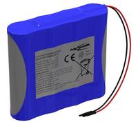 Ansmann 2447-3043-60 Pacco batteria 4x 2S2P Akkupack 4x 18650 Kabel Li-Ion 7.2