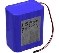Ansmann 2447-3050-50 Pacco batteria 8x 18650 3S2P con cavo Li-Ion 10.8 V 5100