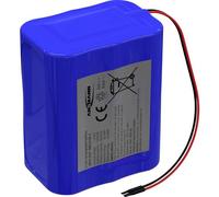Ansmann 2447-3050-60 Pacco batteria 8x 3S2P Akkupack 8x 18650 Kabel Li-Ion 10.