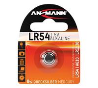 ANSMANN 5015313 Lr54 Pile a Bottone Batteria Alcaline - 1,5V