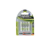 Ansmann 5030772 AAA - Confezione Da 4 Batterie Photo NiMH 550mAh