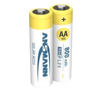 Ansmann 5035513 batteria per uso domestico Batteria ricaricabile Stilo AA Nichel-Metallo Idruro [NiMH] (ANSMANN Solar batteri - NEW