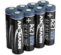 ANSMANN A27 BATTERIA SPECIALE 27 A ALCALINA/MANGANESE 12 V 8 PZ MODELLISMO