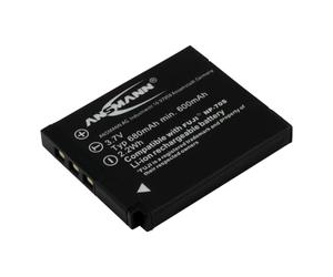 ANSMANN batteria cam., compatibile Fujifilm NP-70S e instax mini 99 | Pacco batteria agli ioni di litio di alta qualità con elettronica di protezione integrata per un uso sicuro e prolungato