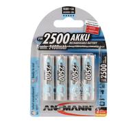 ANS MAXE 4XAA-2 - Batteria NiMh maxE, AA (stilo), 2500°mAh, confezione da 4 pezzi