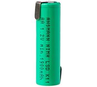 Ansmann, batteria Ni-MH LSD, testa piatta con etichette AA 2100mAh Green
